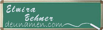 Elmira Behner Visitenkarte